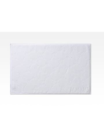 JOOP! JOOP! UNI CORNFLOWER Badematte 50x80cm, Weiß