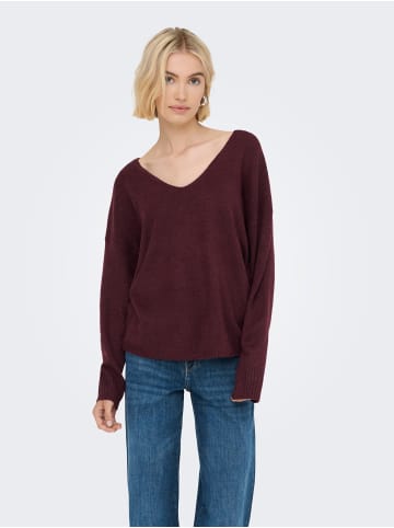 ONLY Strickpullover in Zinfandel