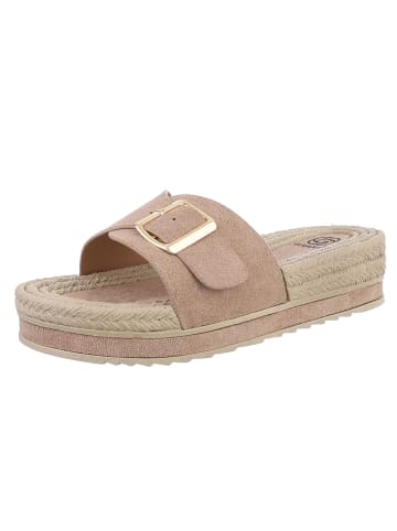 Ital-Design Sandale & Sandalette in Hellbraun