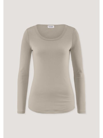 Hessnatur Softrib Longsleeve in perlmutt