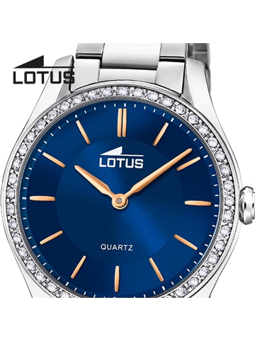 Lotus Chronograph-Armbanduhr Lotus Classic silber mittel (ca. 34mm)