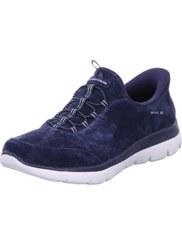 Skechers Slipper in blau