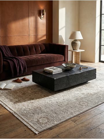 KADIMA DESIGN Teppich Kurzflor Orientalisch pflegeleicht Wohnzimmer Schlafzimmer Flur in Beige