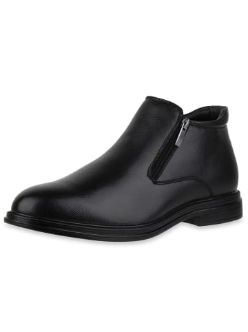 VAN HILL Winter Boots Simon in Schwarz