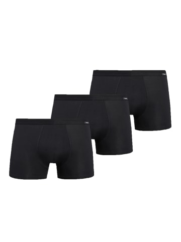 Teyli 3er Pack: Boxershorts aus Baumwolle für Männer Levi in schwarz