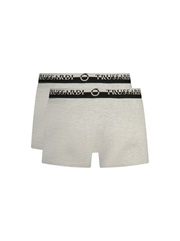 Trussardi Grau Baumwolle Herren Boxershorts Kurz