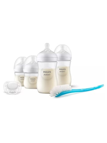 Philips Avent 6-tlg. Neugeborenen-Starter-Set Natural Response - in weiss