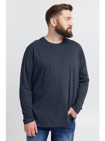 !SOLID Longsleeve in blau