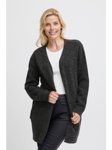 Fransa Strickjacke FRSANNY Regular fit in Charcoal Melange