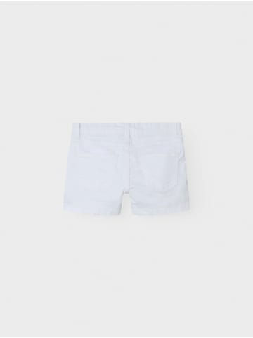 name it Mädchen Jeans Shorts - Coole Shorts für heiße Tage in Weiß-2