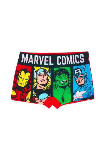 Avengers Badehose Ironman Shorts Schwimmen in Rot