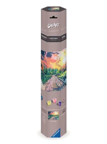 Ravensburger Malprodukte CreArt Canvas Leinwand - Magisches Licht CreArt Canvas (Leinwand) Ab 12 Jahre in bunt