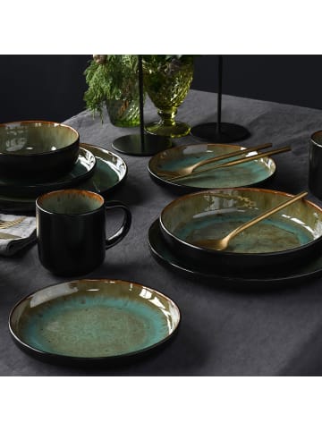 CreaTable 10 tlg. Set 21554 Nordic Fjord Kombiservice in Green