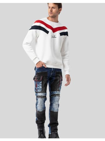 Cipo & Baxx Sweatshirts in ECRU