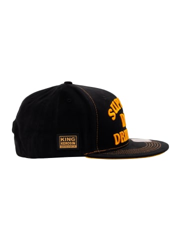 King Kerosin King Kerosin Flatbrim Cap Support Day Drinking in schwarz