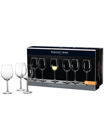 Ritzenhoff & Breker 6er Set Weissweingläser Vio 4Gastro 320 ml transparent in transparent