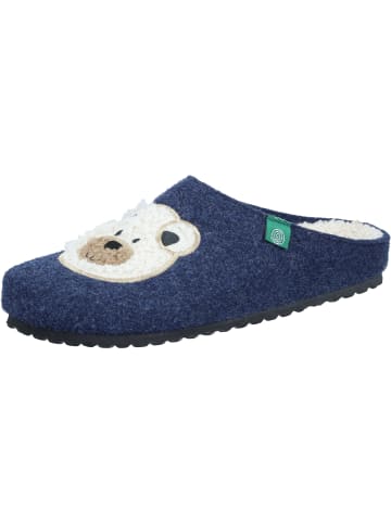 Dr. BRINKMANN Klassische Hausschuhe in blau