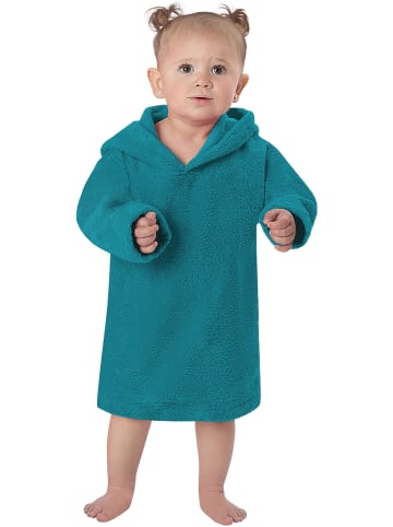 normani Kinder langarm Poncho (0-2 Jahre) Pichilemu in Blau