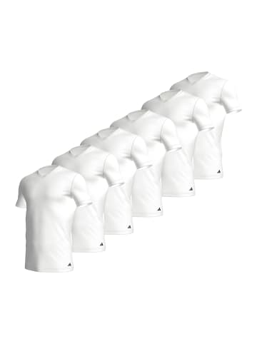 Adidas Sportswear Unterhemd / Shirt Kurzarm Active Core Cotton in Weiß