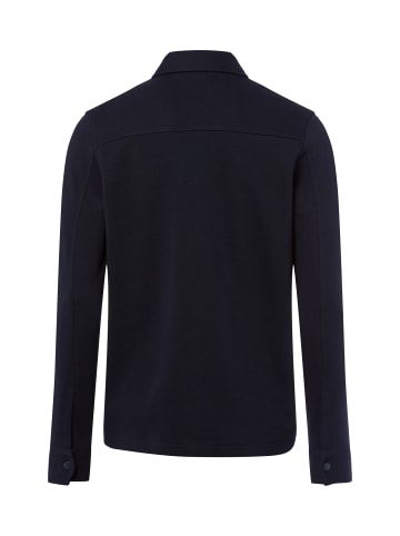 Finshley & Harding Sweatjacke in marine - 0002