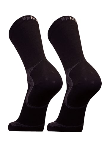 UphillSport Socken 'MALLA' 2er Pack in Black