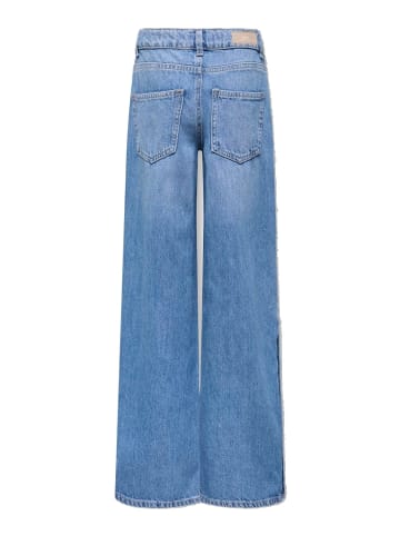 KIDS ONLY High-Waist Jeans Koghope Wide-Leg in light blue denim