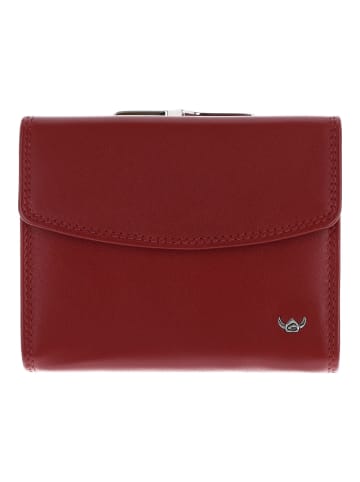Golden Head Polo Geldbörse RFID Schutz Leder 12 cm rot