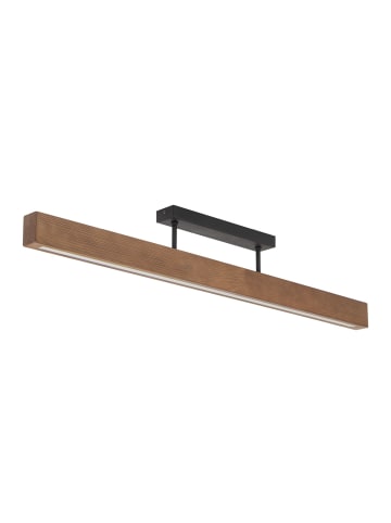 Licht-Erlebnisse Deckenlampe EEK E (B)5 x (L)96 x (H)16.5 cm in Schwarz Walnuss