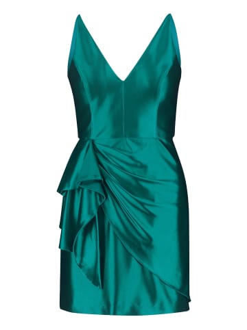 Vera Mont Cocktailkleid mit Volant in Jewel Green