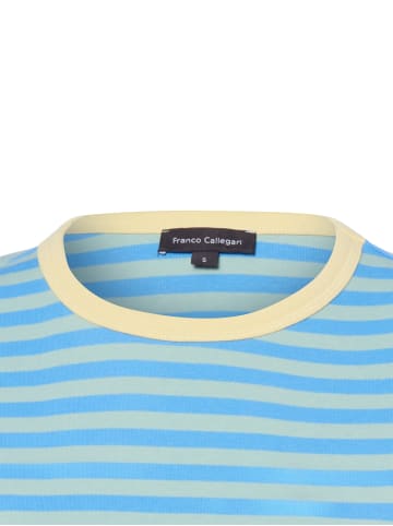 Franco Callegari T-Shirt in hellblau mint - 0003