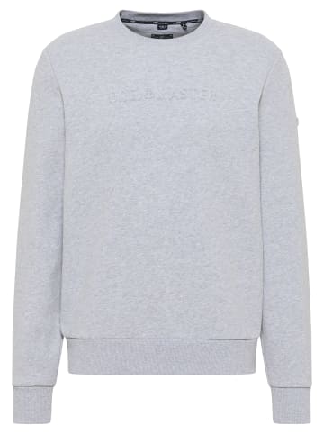 DreiMaster Maritim Sweatshirt in Hellgrau Melange