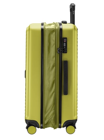 Hauptstadtkoffer Mitte - Mittelgroßer Hartschalenkoffer Koffer Trolley Reisekoffer TSA, 68cm, 4 Rollen, 88 L in Farn
