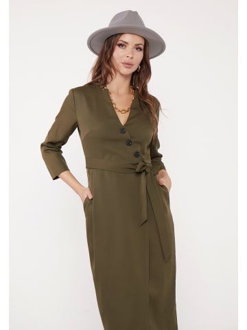 Awesome Apparel Kleid in Khaki