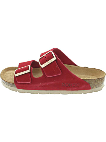 ROHDE ALBA Pantolette Rot