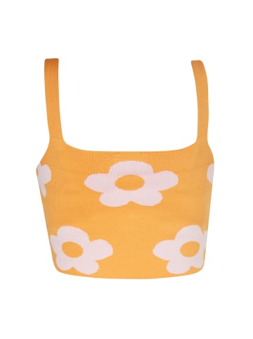 Swirly Damen Crop-Top in ORANGE