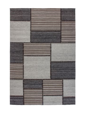 Kayoom Wohnzimmer Teppich – Kurzflorteppich Phoenix 112 in natur - creme - rechteckig