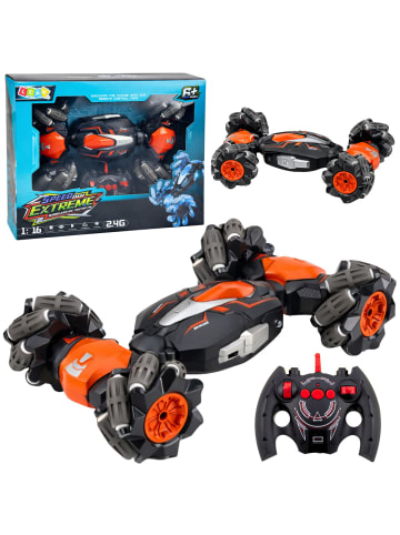 Wisam® RC-Auto, ferngesteuert, Drift-Akrobatik, Twist, Orange
