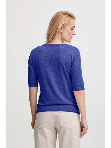 Pulz Strickjacke PZSARA Feminine in Dazzling Blue Melange