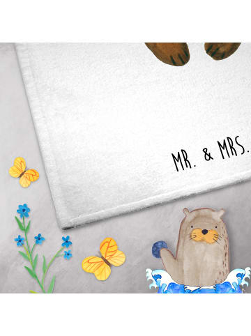 Mr. & Mrs. Panda Mini-Handtuch Bär Zahnfee ohne Spruch in Weiß