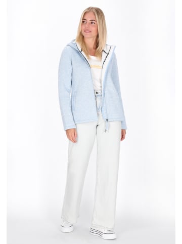 Schmuddelwedda Jacket in light blue melange
