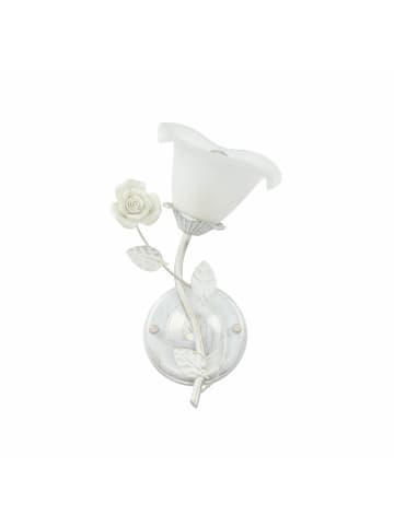 Licht-Erlebnisse Wandlampe (B)20 x (H)32 cm in Creme Weiß