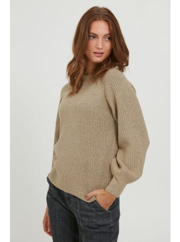 b.young Strickpullover in grau