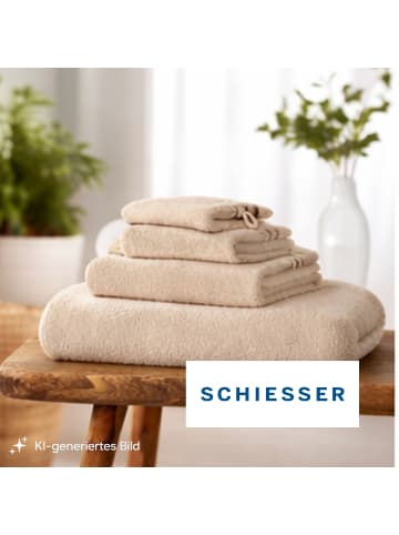 Schiesser Gästetuchset Skyline Color 5-teilig in Sand