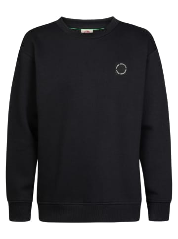 Petrol Industries Rundhals-Sweatshirt millhill in Schwarz