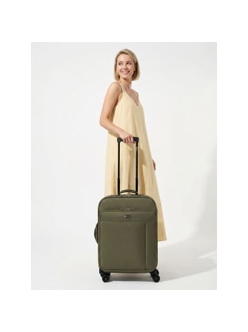 Check.In Sevilla 3.0 4 Rollen Kabinentrolley S 53 cm in olive