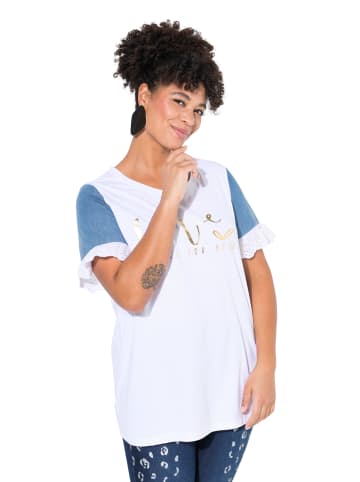 MIAMODA Shirt in schneeweiß