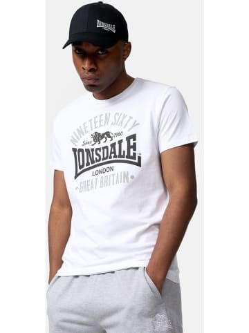 Lonsdale T-Shirt "Kilchoan" in Weiß