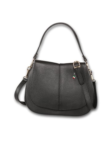 Florence Leder Umhängetasche Florence Tasche schwarz ca. 27cm