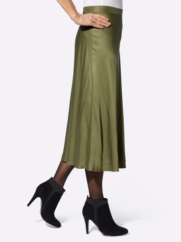 WITT WEIDEN Satin-Rock in oliv