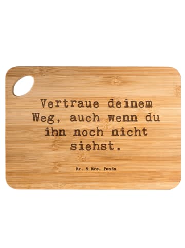 Mr. & Mrs. Panda Holzbrettchen Spruch Zukunftsplanung Ungewisshe... in Braun